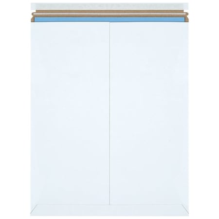 Bsc Preferred 17 x 21'' White Self-Seal Stayflats Plus Mailers, 100PK BUY00018841